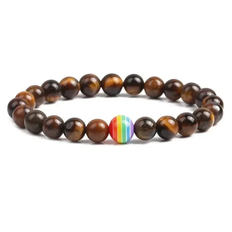 Tiger Eye Rainbow Bracelet