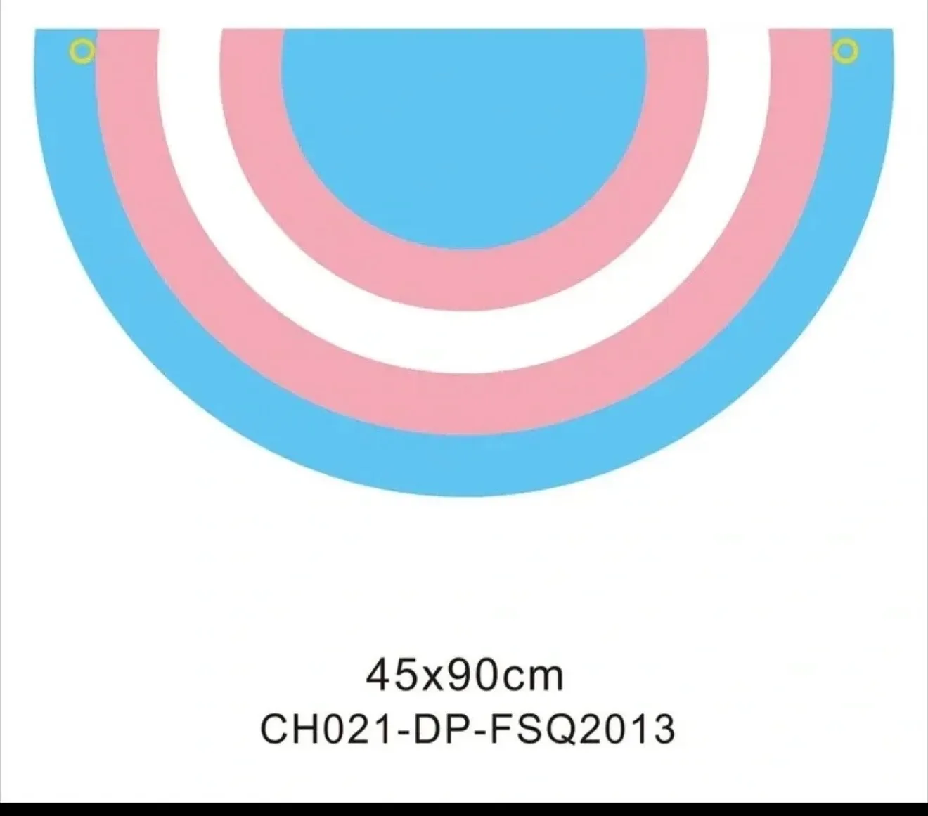 Transgender Semicircle Flag